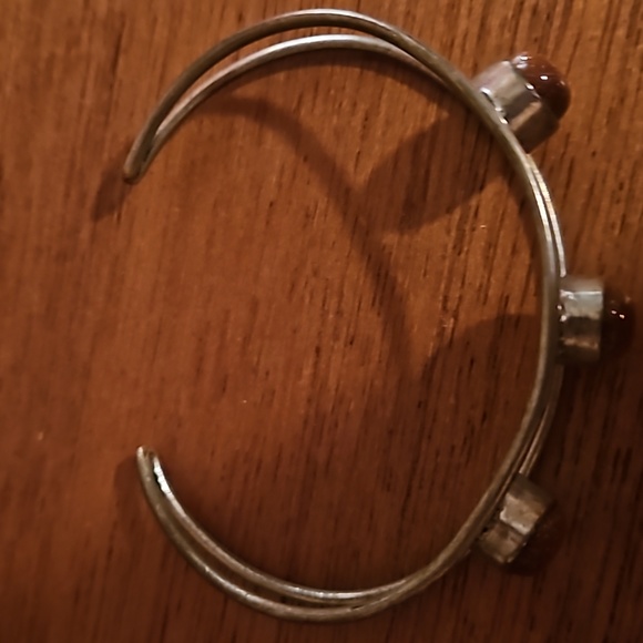 Goldstone earrind and bracelet set - Picture 5 of 6